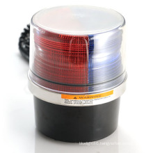 LED Super Flux Multi Color Bright Warning Light Beacon (HL-211 RED&BLUE)